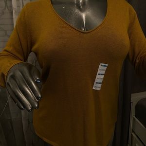 Mustard color sweater